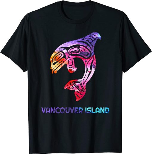 Vancouver Island Brtish Columbia Fisherman Orca Killer Whale T-Shirt